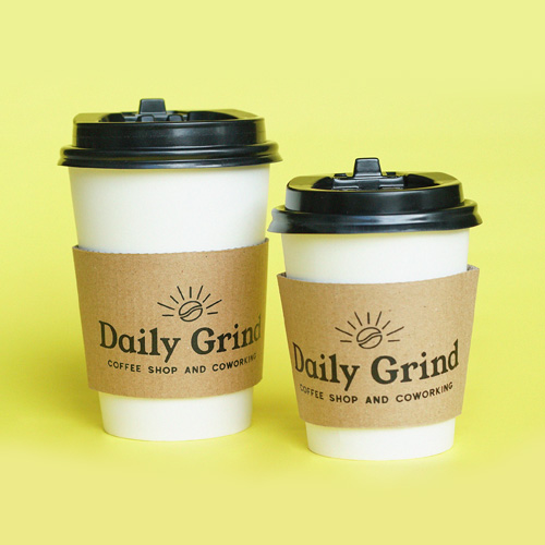 Doppio and Solo-sized Hot Americano from Daily Grind Coffee Shop